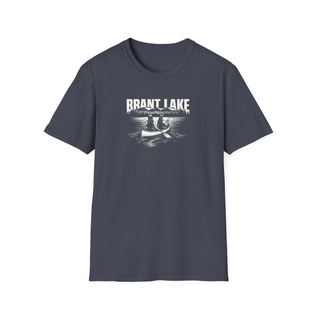 Brant Lake Unisex T-Shirt - Canoe