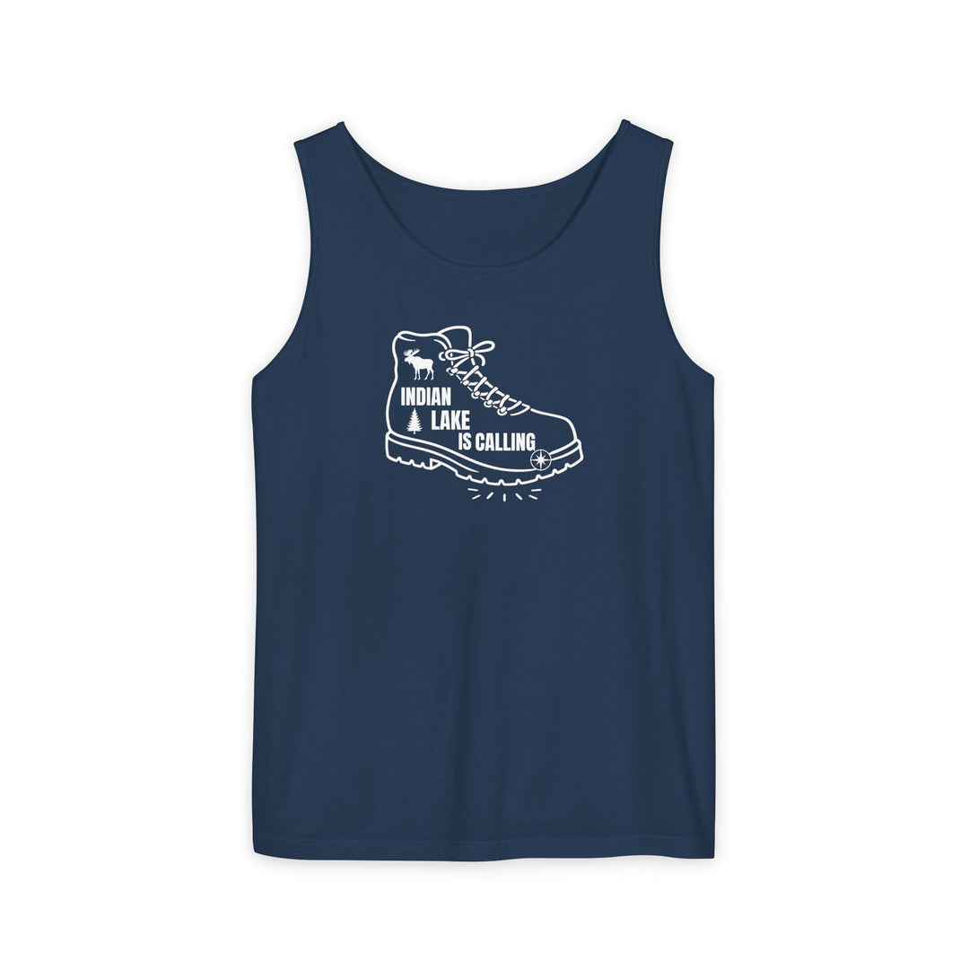 Indian Lake is Calling Unisex Tank