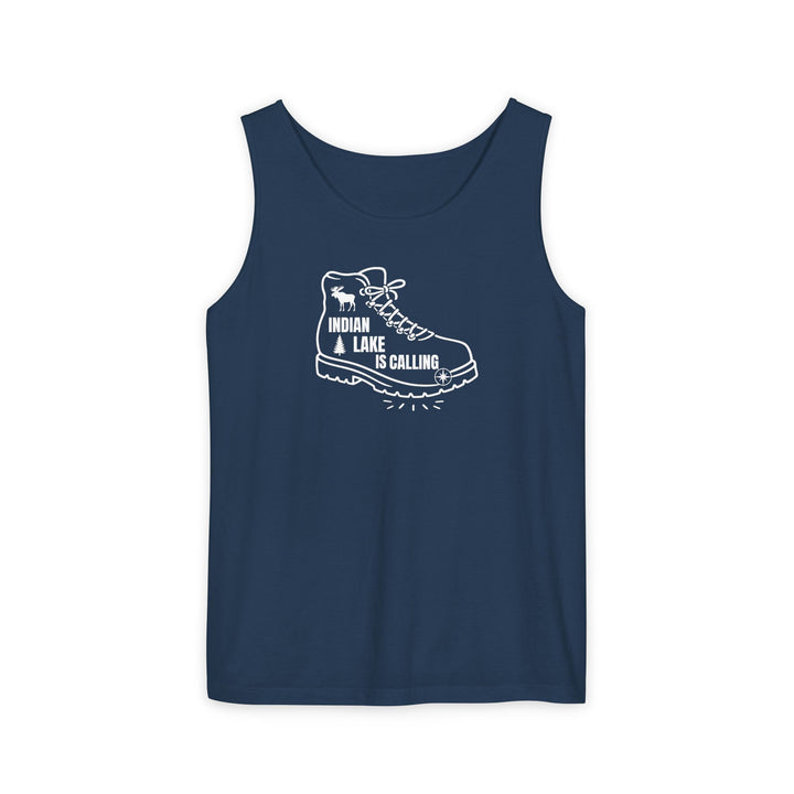 Indian Lake is Calling Unisex Tank