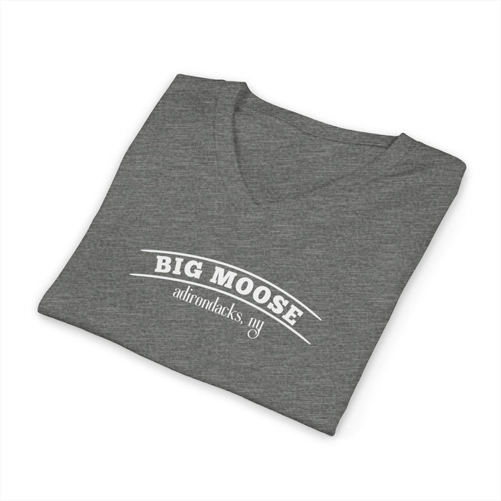 Big Moose My Happy Place Unisex V-Neck Tee