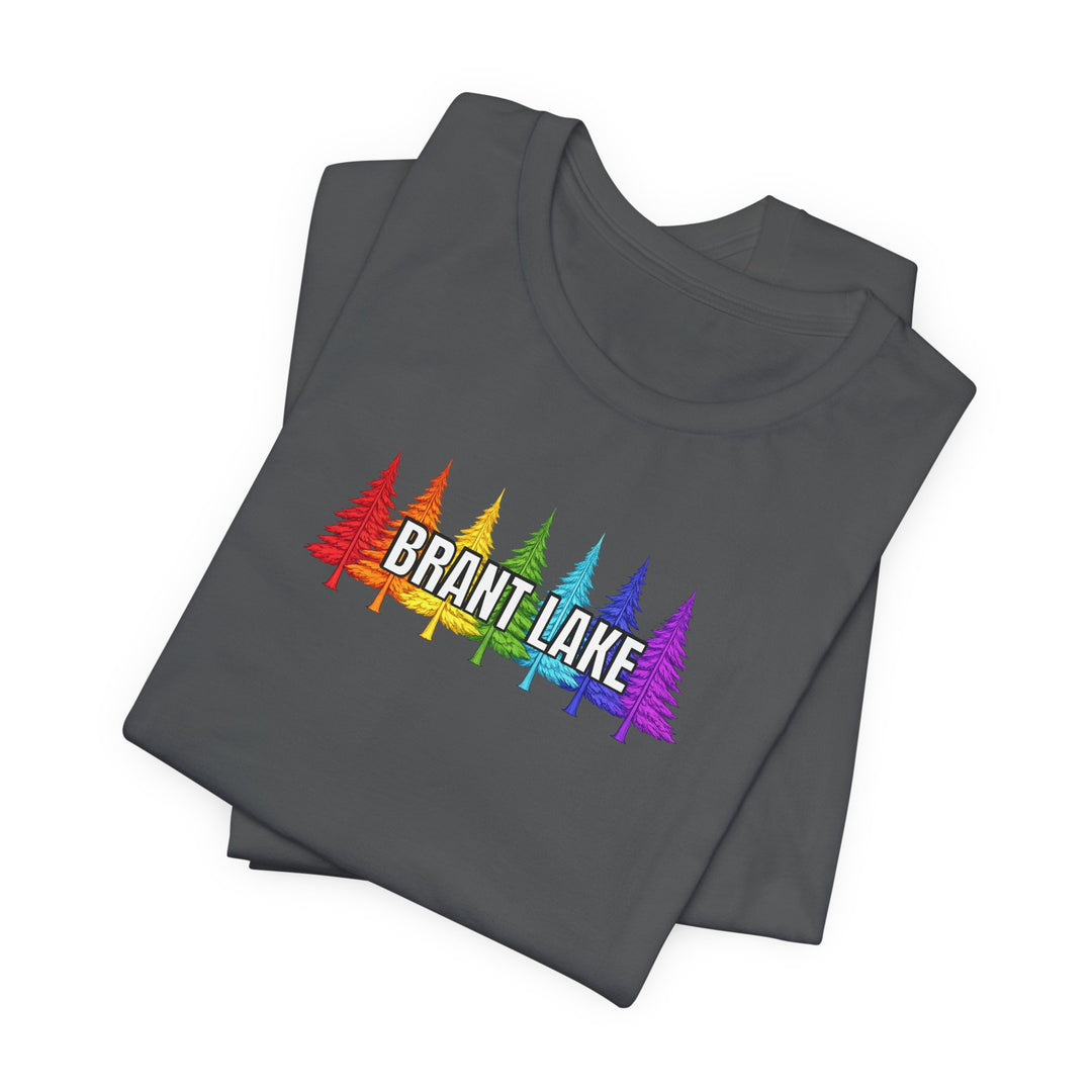 Brant Lake Rainbow Trees Tee