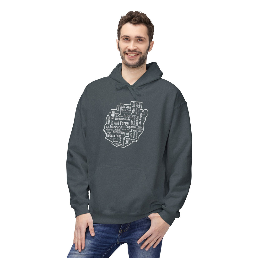 Adirondack Towns Hoodie