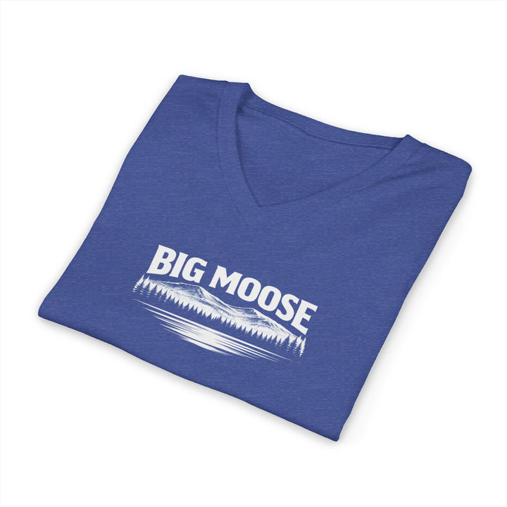 Big Moose Mtn Unisex V-Neck Tee