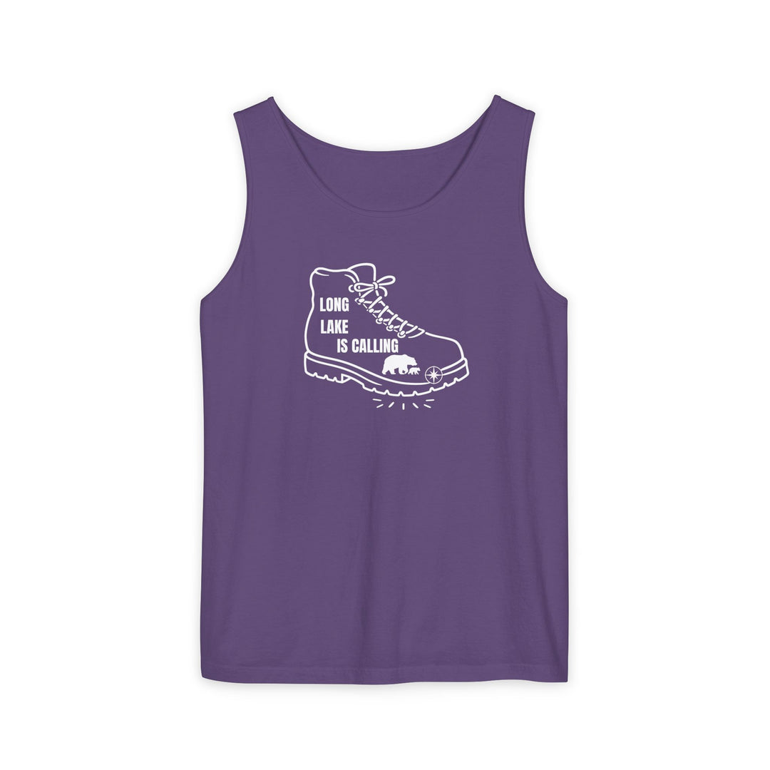 Long Lake is Calling Unisex Tank