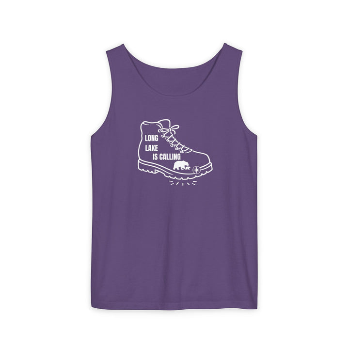 Long Lake is Calling Unisex Tank