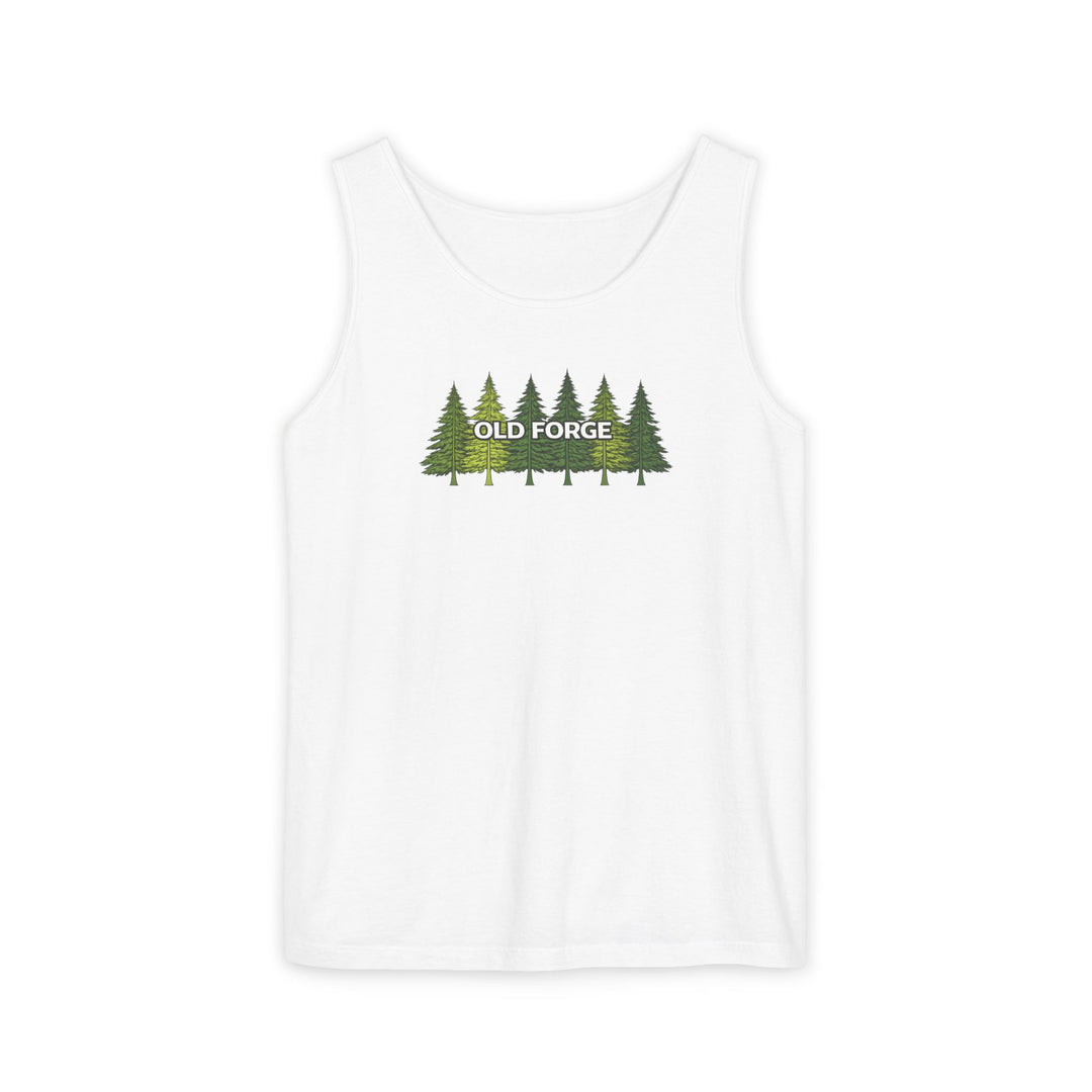 Old Forge Pine Trees Unisex Tank