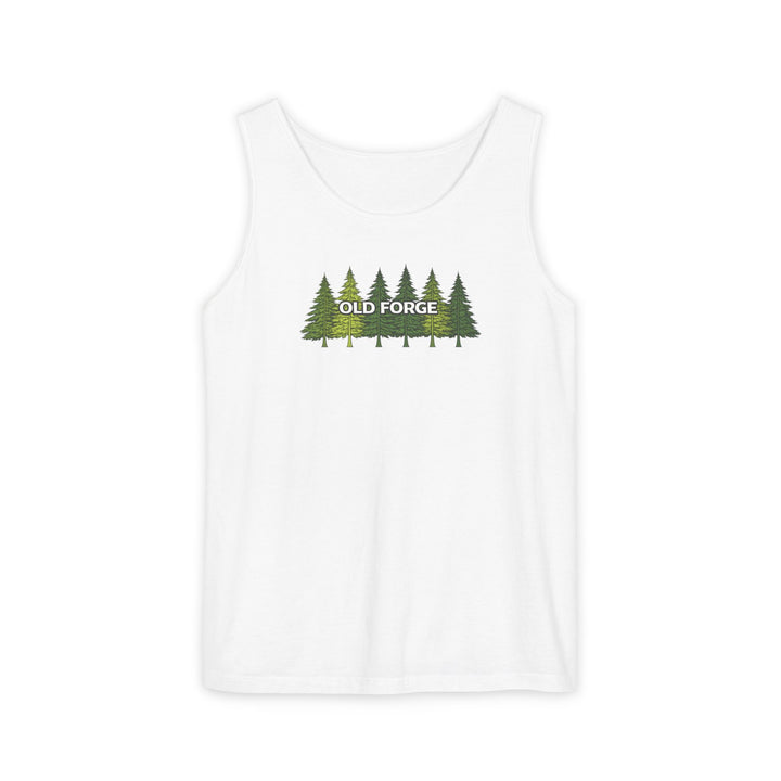 Old Forge Pine Trees Unisex Tank