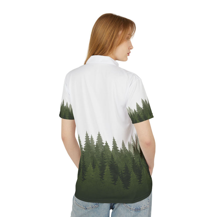 ADK Pine Trees Golf Polo