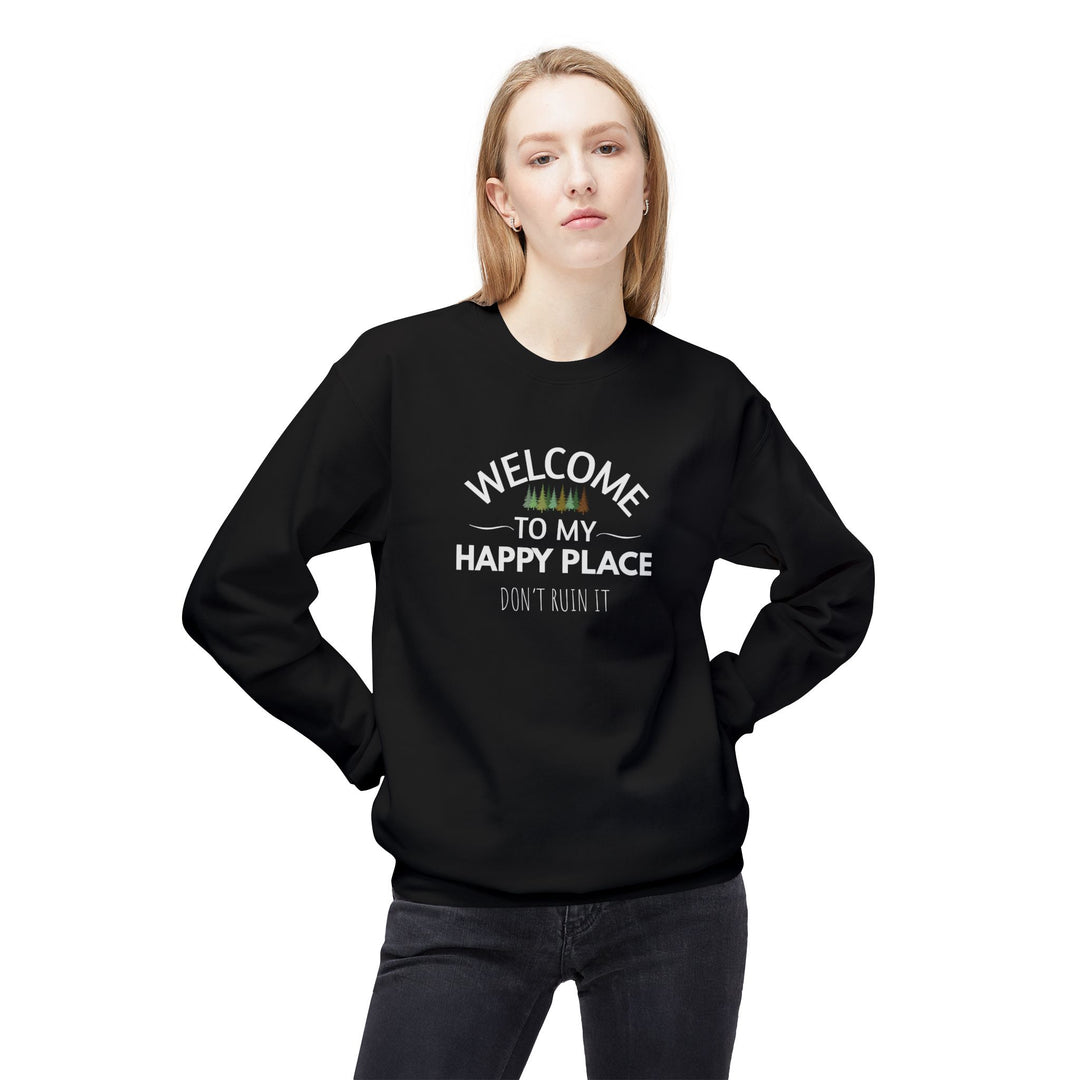 Welcome To My Happy Place Sweatshirt