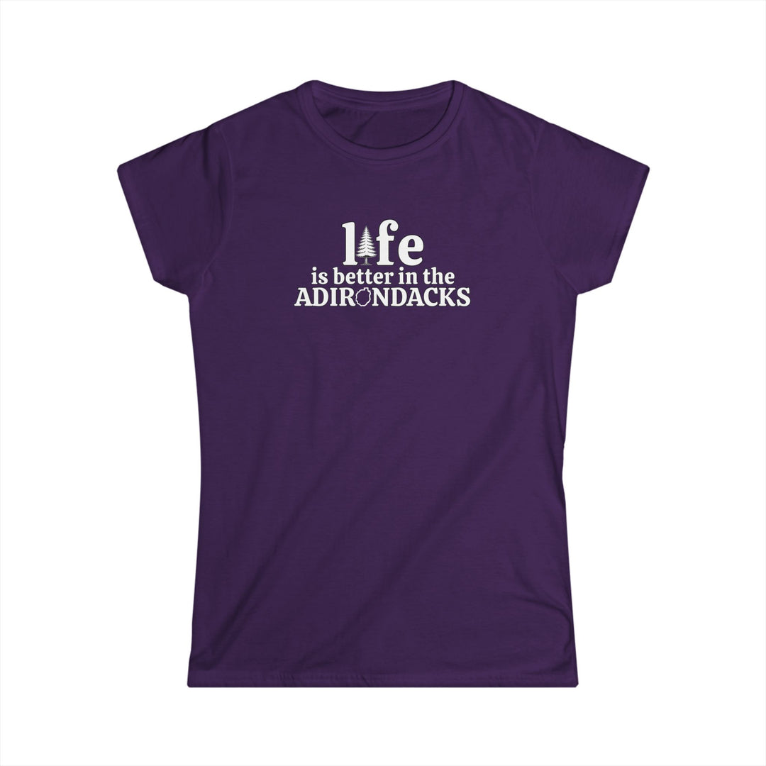 Life Is Better in the Adirondacks Ladie's Tee
