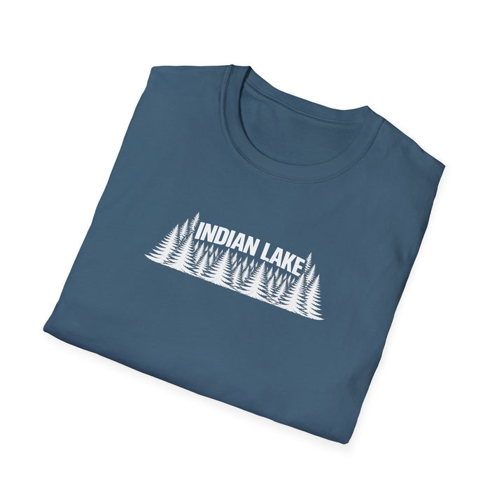 Indian Lake Unisex T-Shirt - Trees