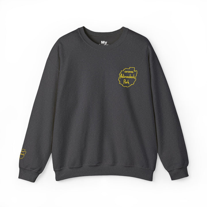 Entering Adirondack Park - Embroidered Sweatshirt