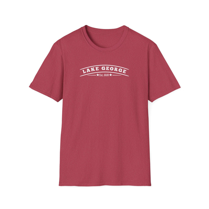 Lake George My Happy Place Unisex V-Neck