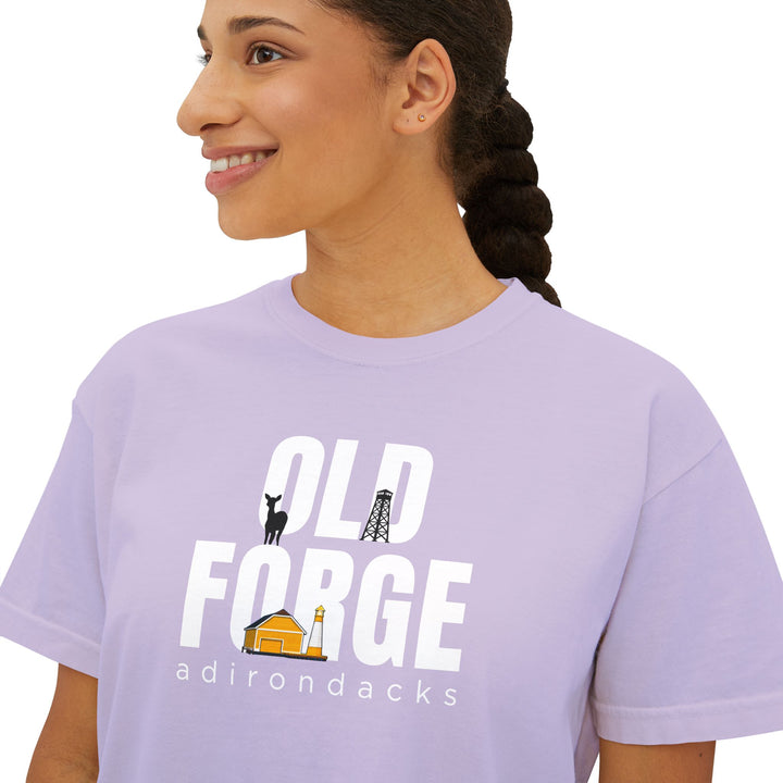 Old Forge Adirondacks Ladies Boxy Tee