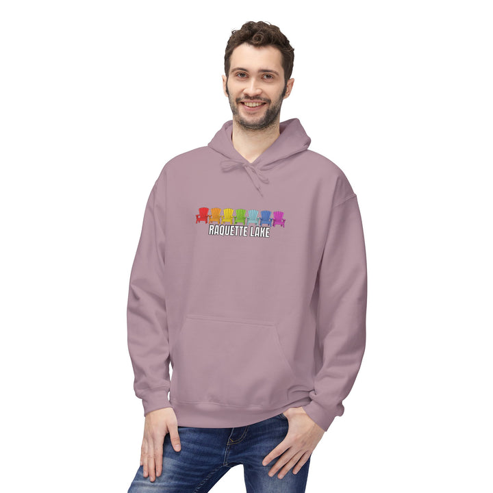 Raquette Lake Hoodie - Rainbow Chairs