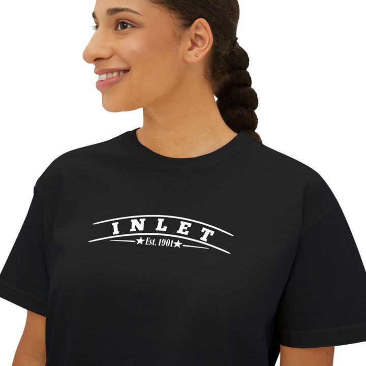 Inlet Ladies Boxy Tee - My Happy Place