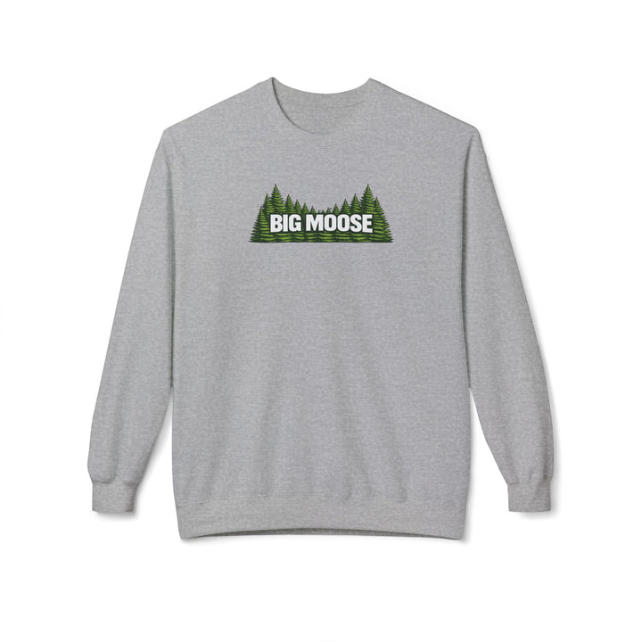 Big Moose Trees Sweatshirts