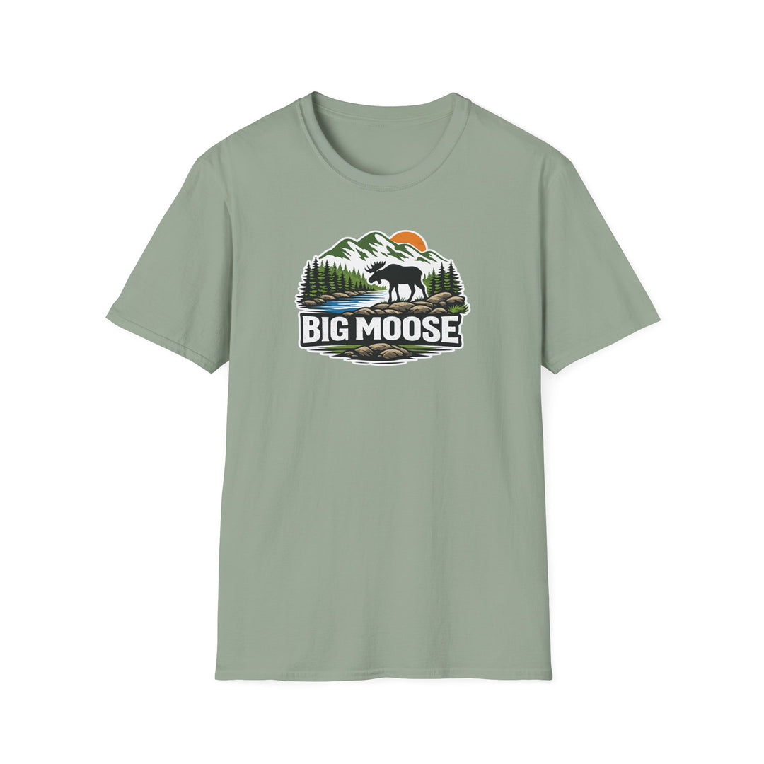 Big Moose Sunset Unisex T-Shirt
