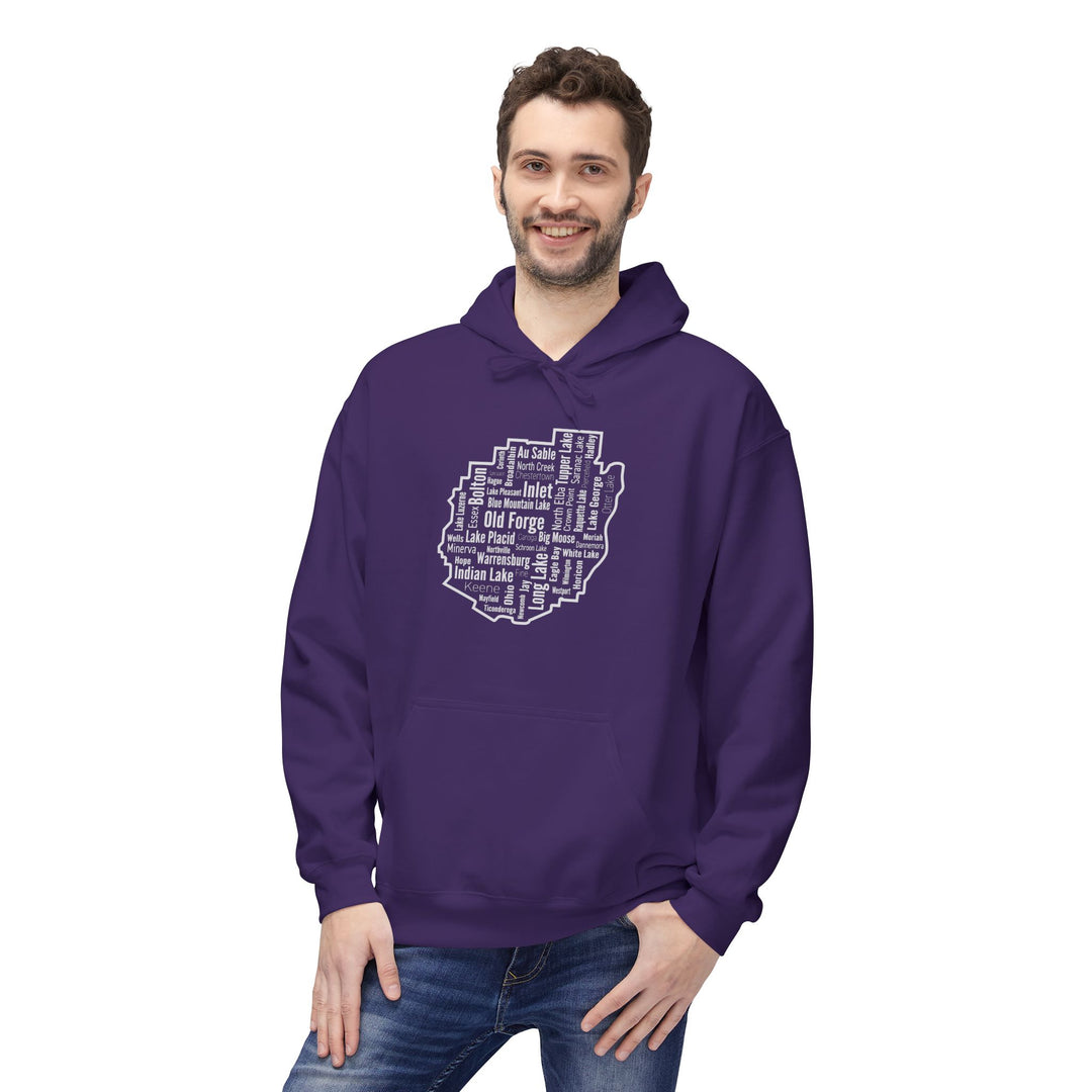 Adirondack Towns Hoodie