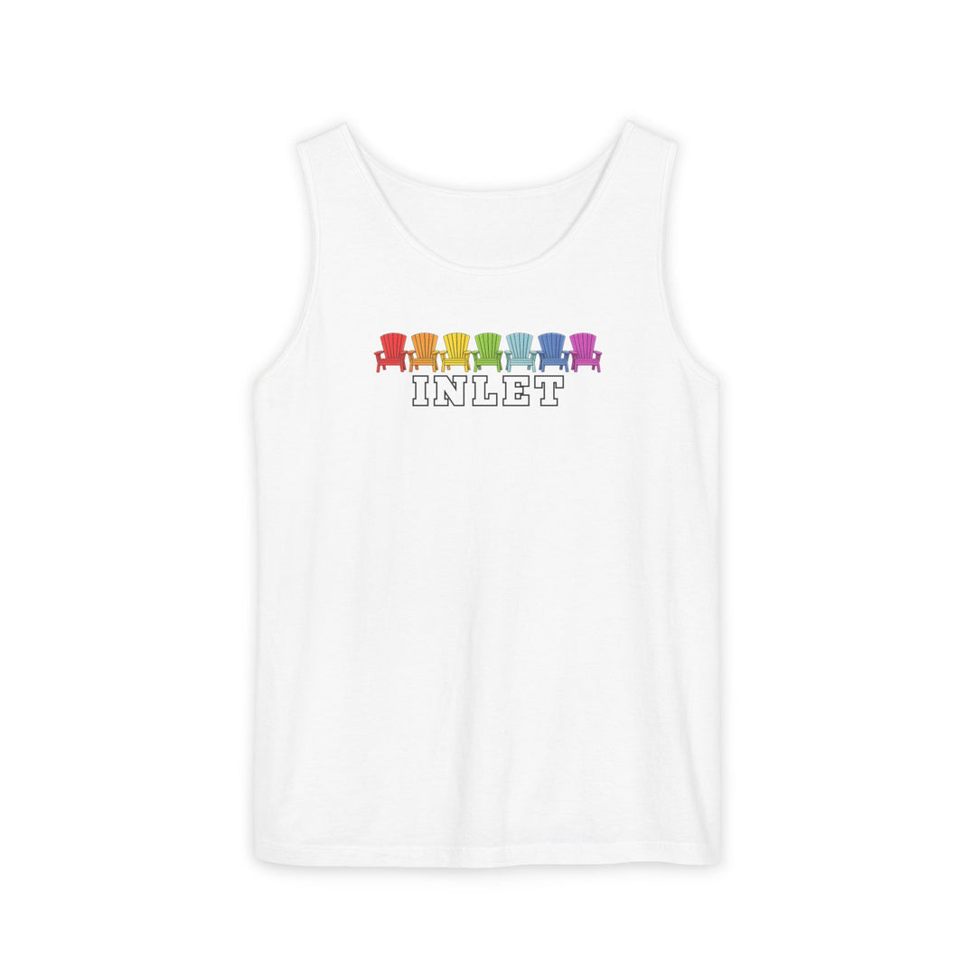 Inlet Unisex Tank - Rainbow Chairs