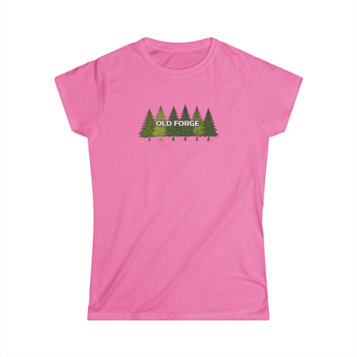 Old Forge Pine Trees Ladies Tee
