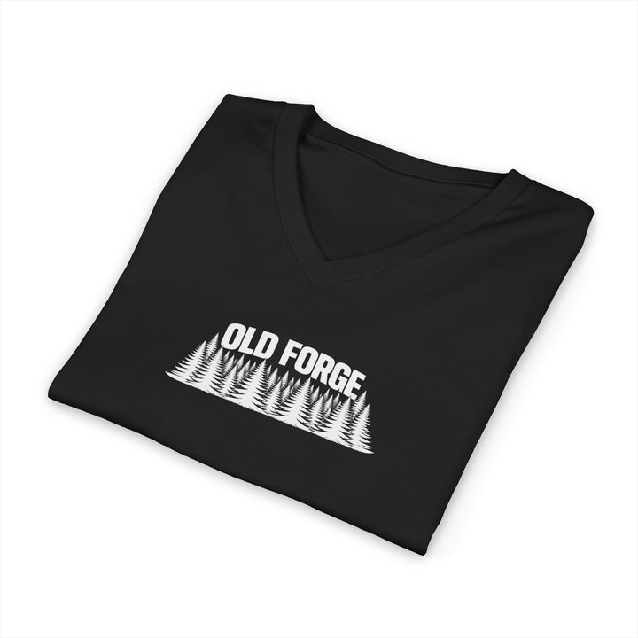 Old Forge Trees Unisex V-Neck T-Shirt