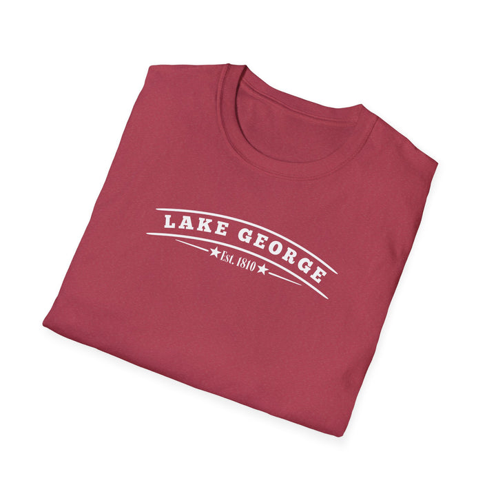 Lake George My Happy Place Unisex V-Neck