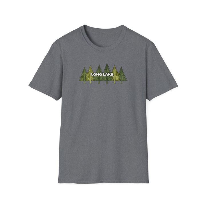 Long Lake Pine Trees Unisex T-Shirt