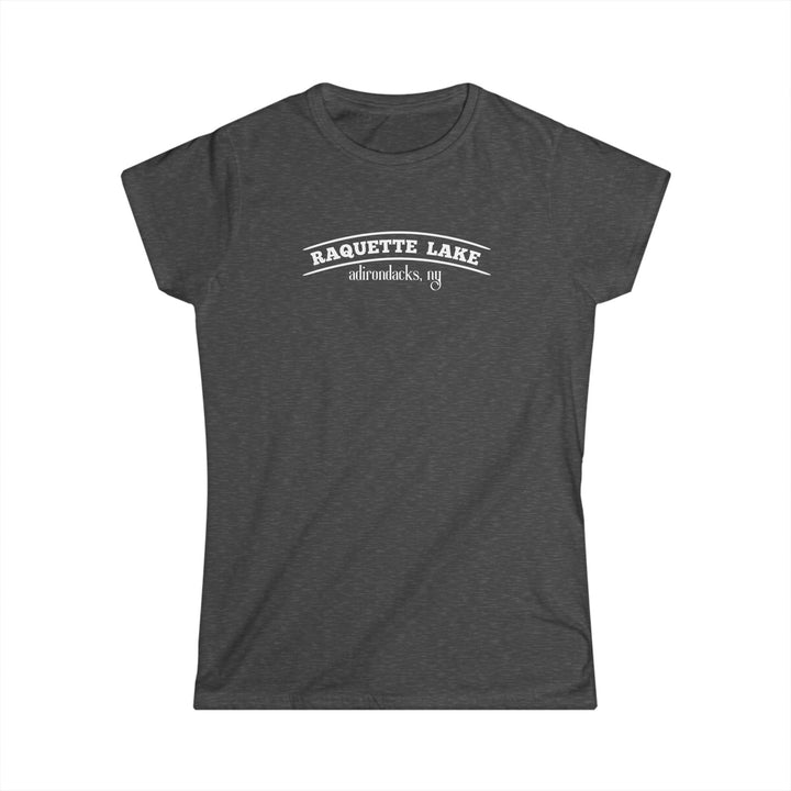 Raquette Lake Ladies Tee - My Happy Place