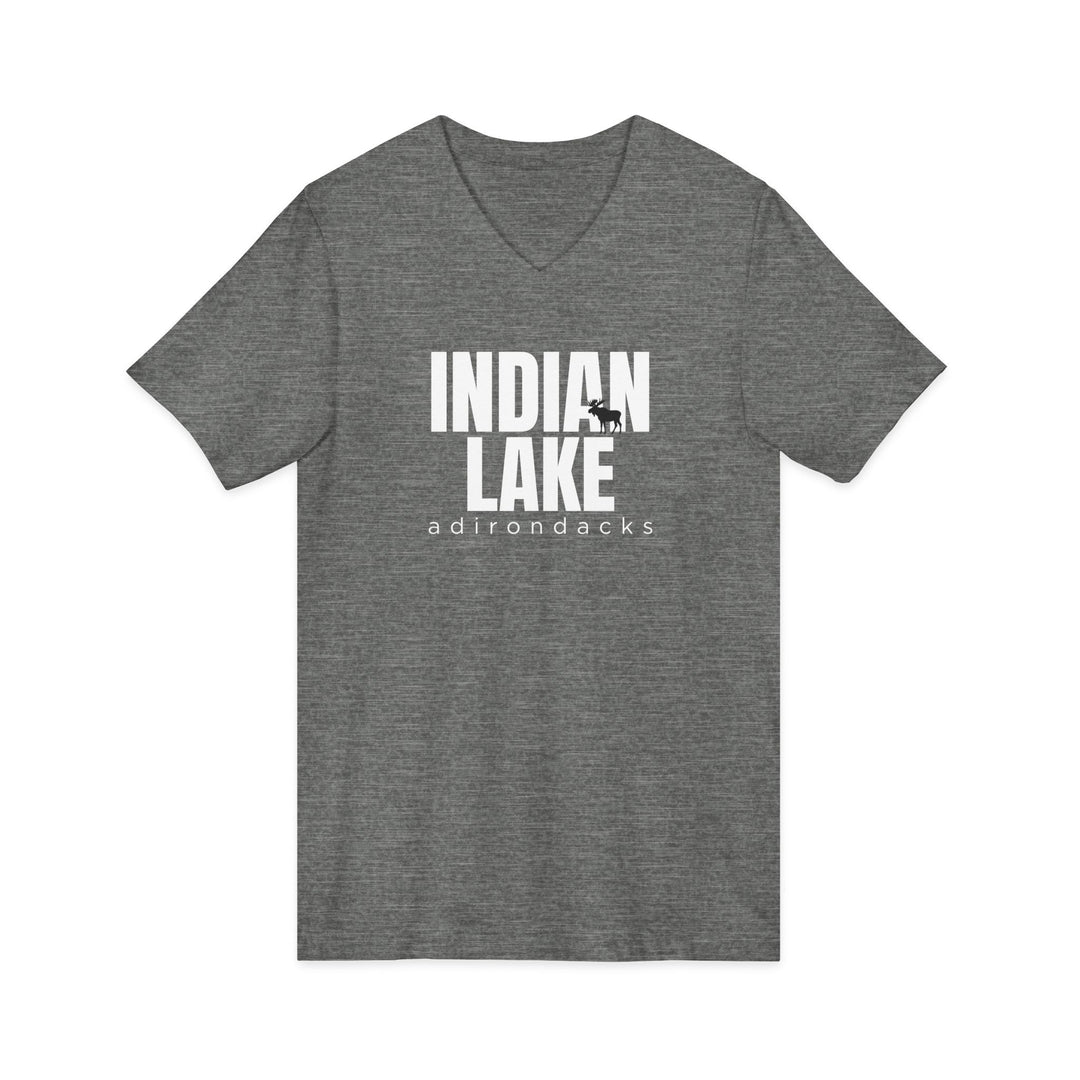 Indian Lake Adirondacks Unisex V-Neck T-Shirt