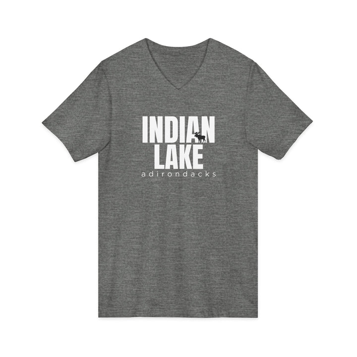 Indian Lake Adirondacks Unisex V-Neck T-Shirt