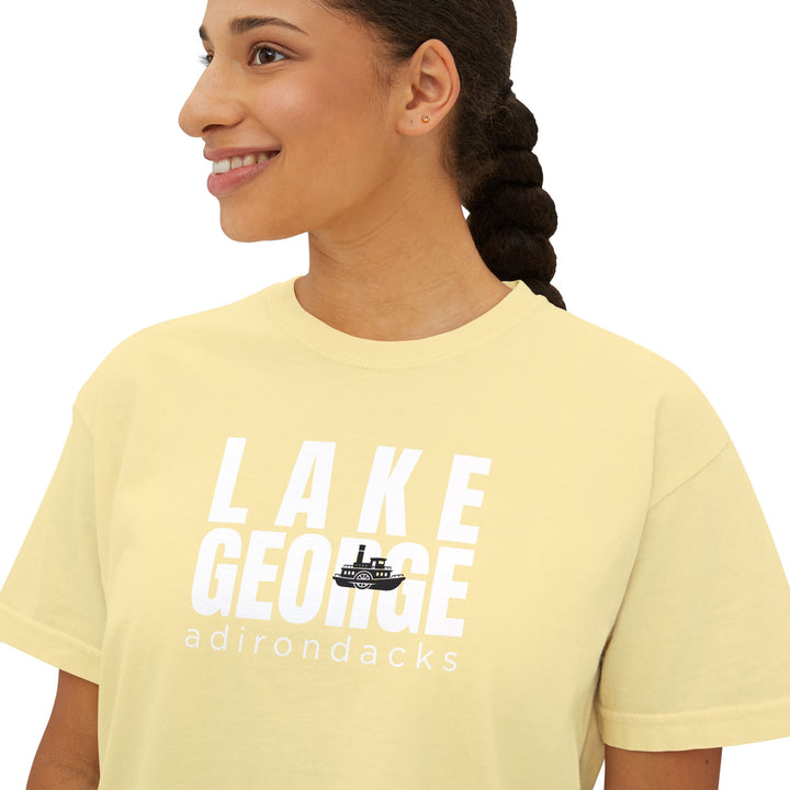 Lake George ADK Ladies Boxy Tee
