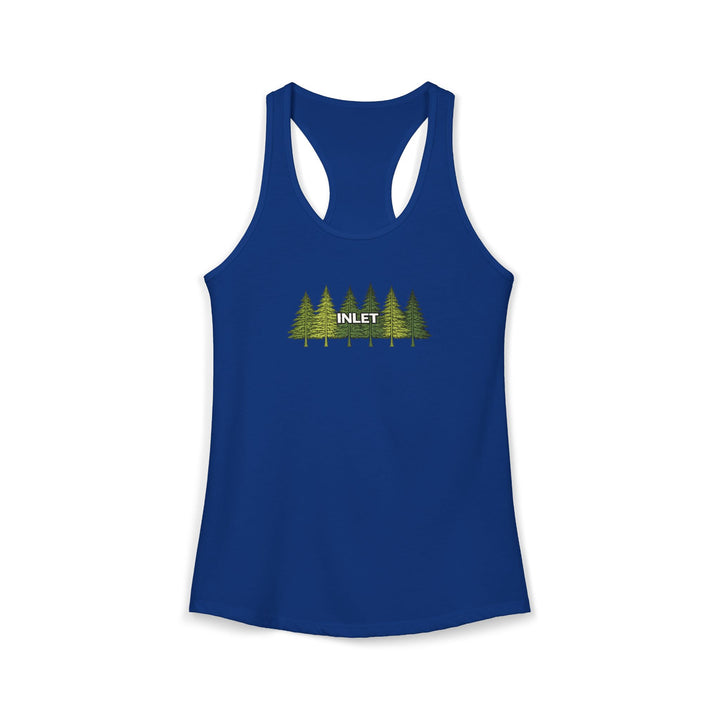 Inlet Ladies Racerback - Pine Trees