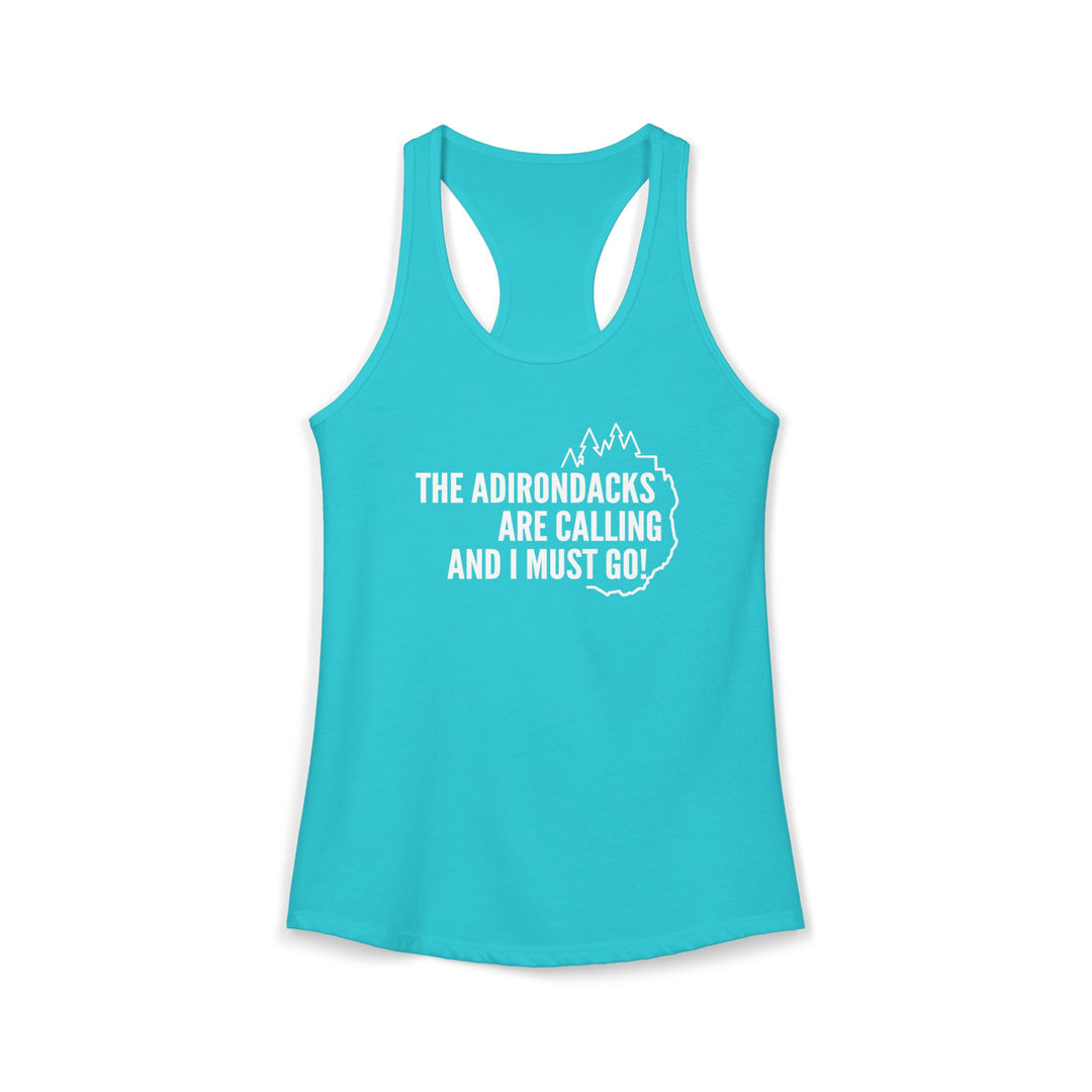 Adirondacks are Calling Ladies Racerback Tank