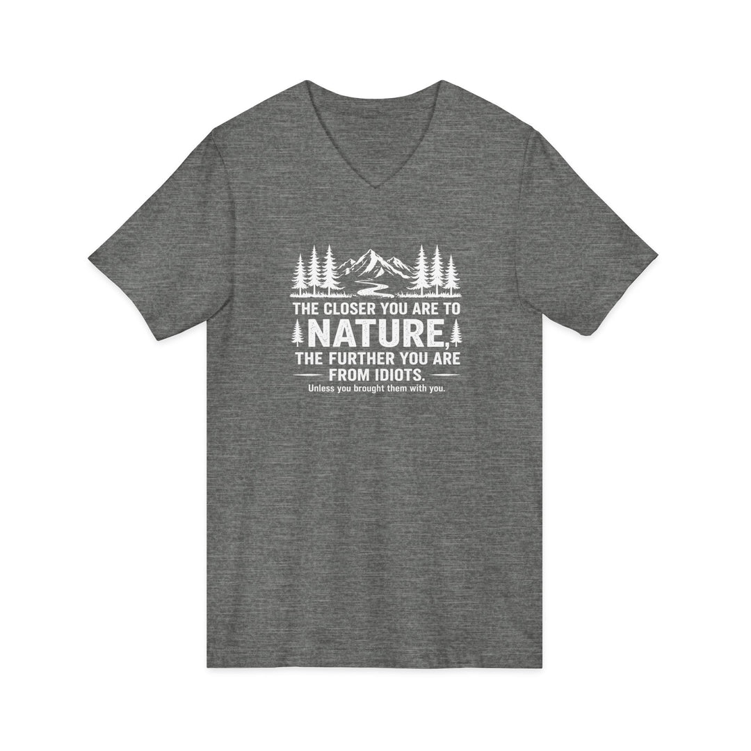 Nature-Idiots Unisex V-Neck