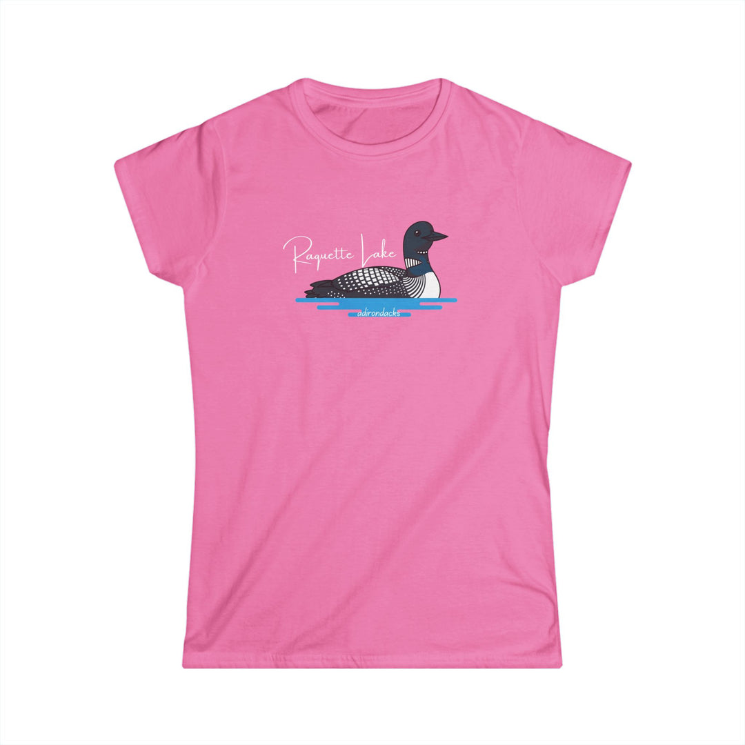 Raquette Lake Ladies Tee - Loon