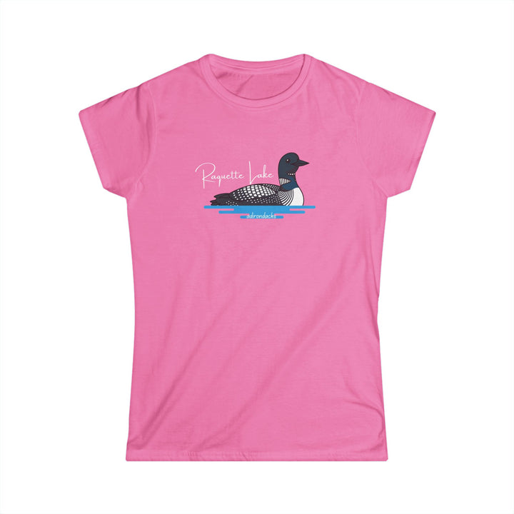 Raquette Lake Ladies Tee - Loon