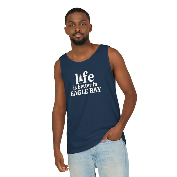 Life is Better in Eagle Bay Unisex Tank