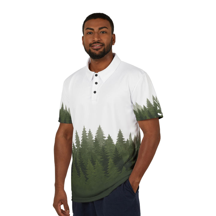 ADK Pine Trees Golf Polo