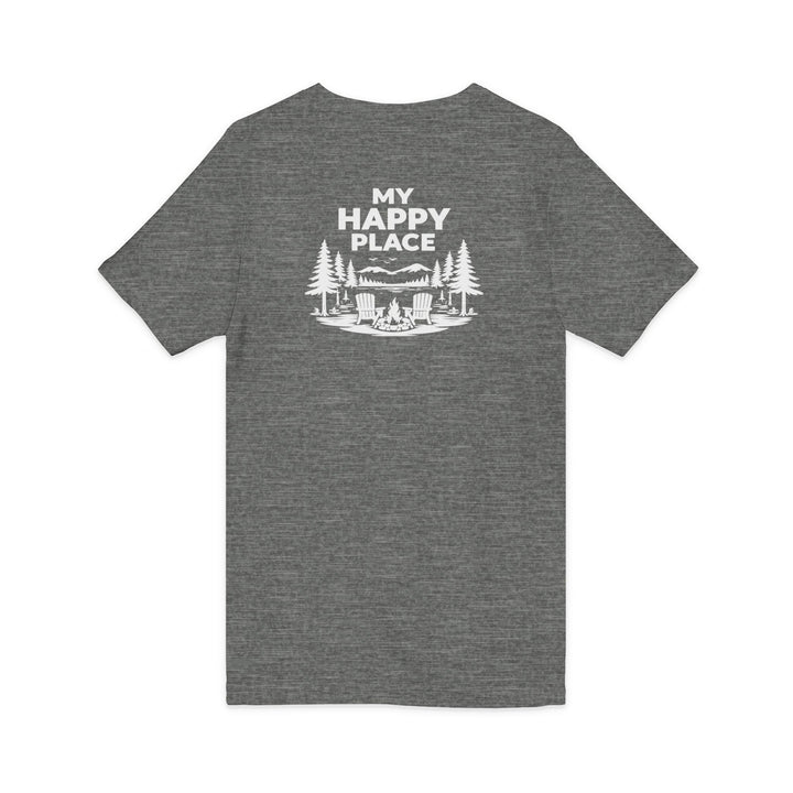 Old Forge My Happy Place  Unisex V-Neck T-Shirt