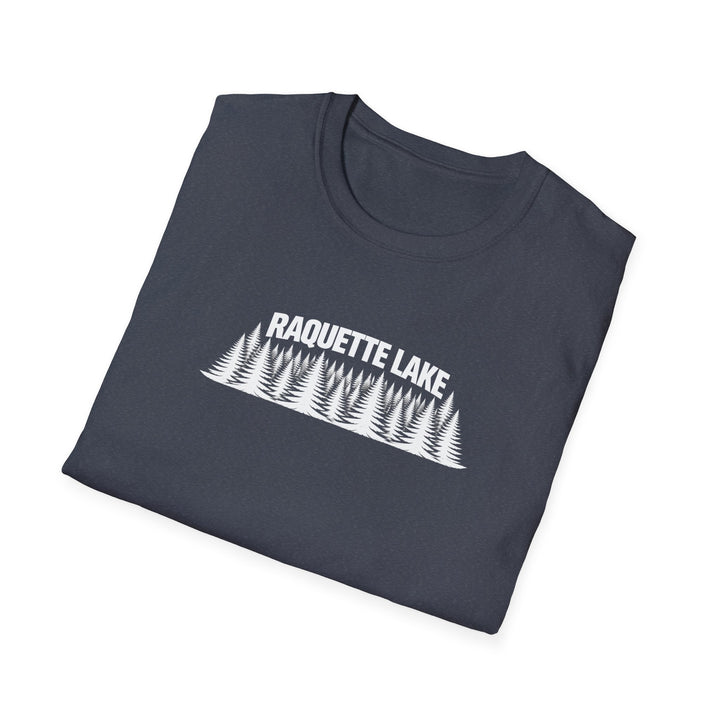 Raquette Lake Unisex T-Shirt - Trees