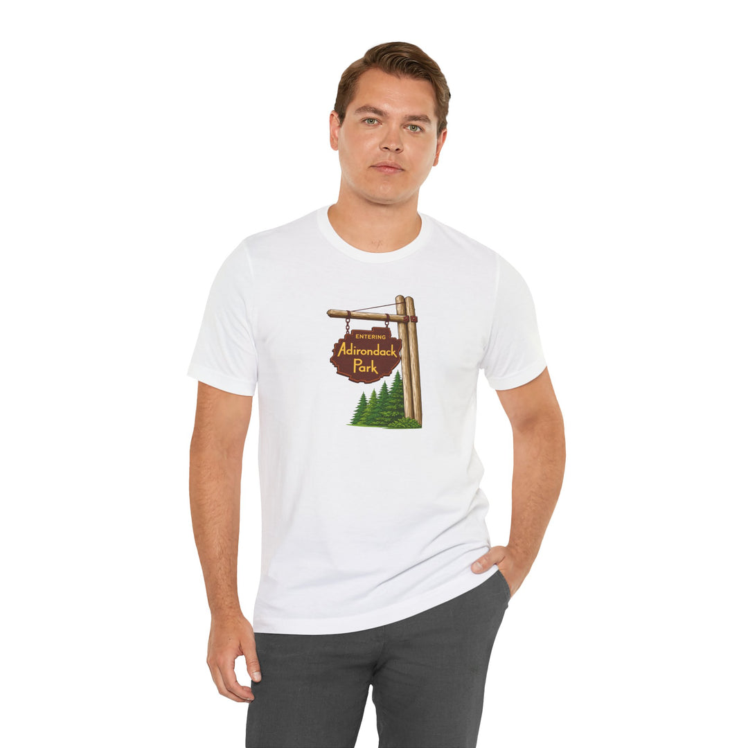 Entering Adirondack Park Sign Unisex T-Shirt