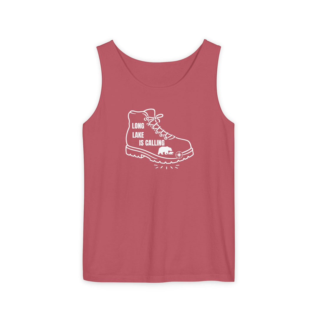 Long Lake is Calling Unisex Tank