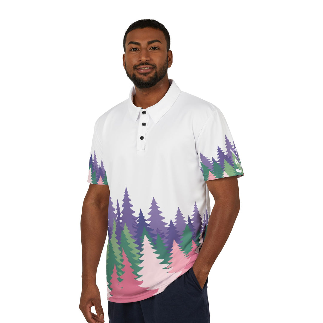 ADK Golf Polo - Purple