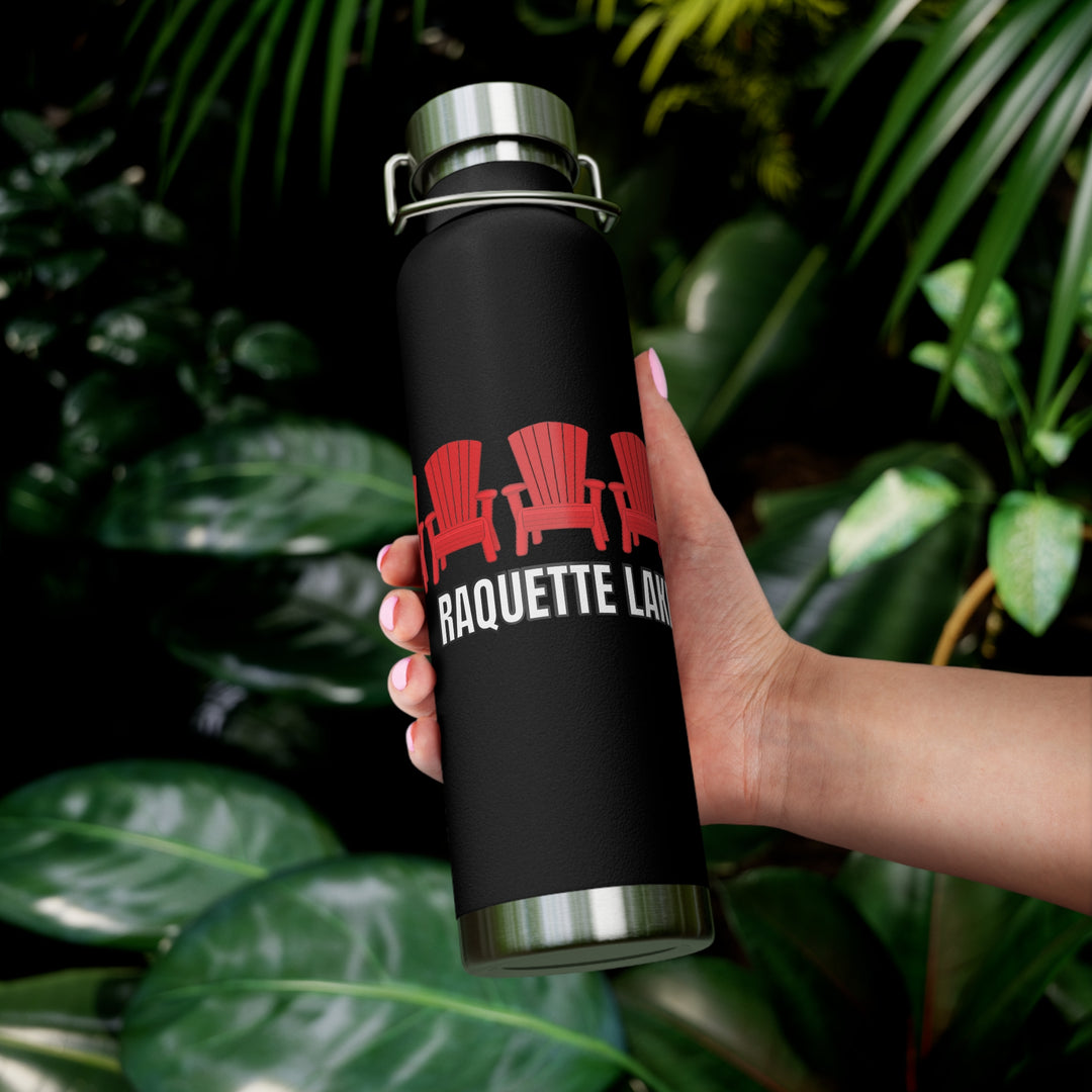 Raquette Lake Adirondack Chairs 22oz Insulated Water Bottle