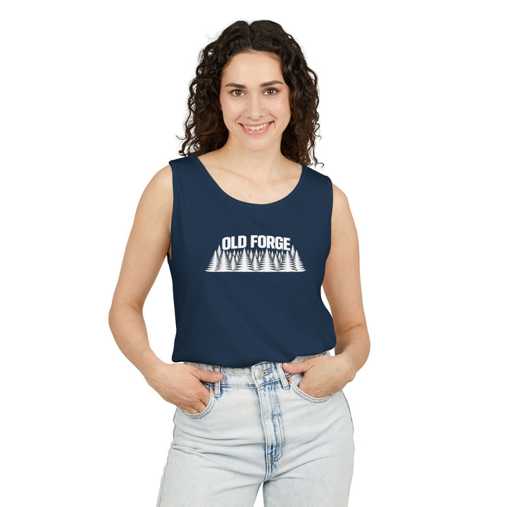 Old Forge Trees Unisex Tank