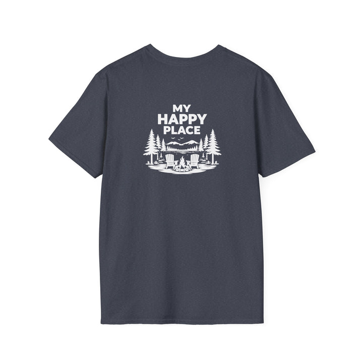 Lake George My Happy Place Unisex V-Neck