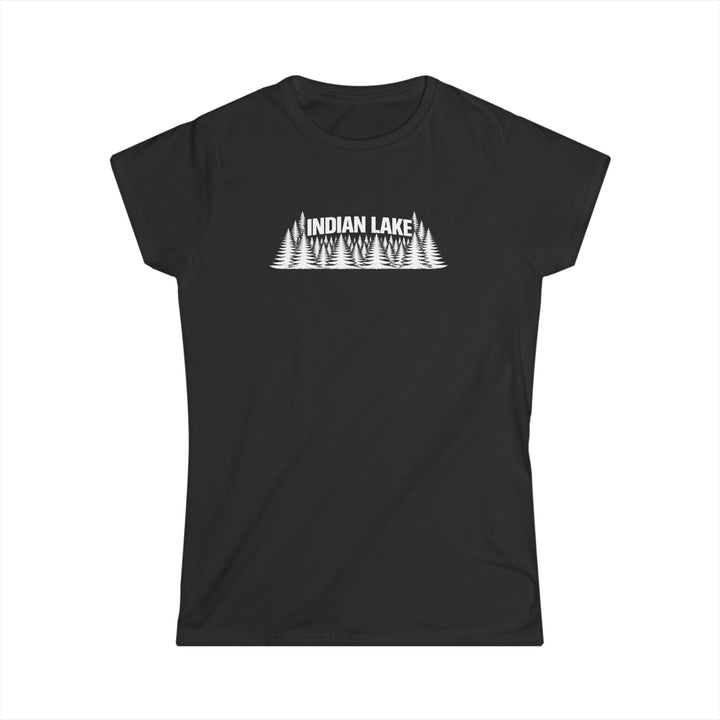 Indian Lake Ladies Tee - Trees