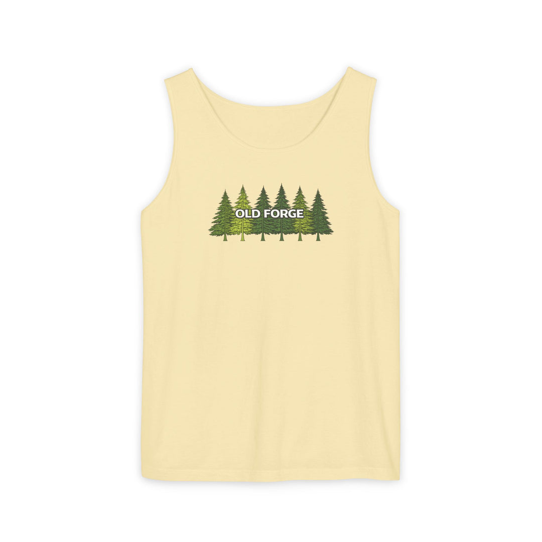 Old Forge Pine Trees Unisex Tank