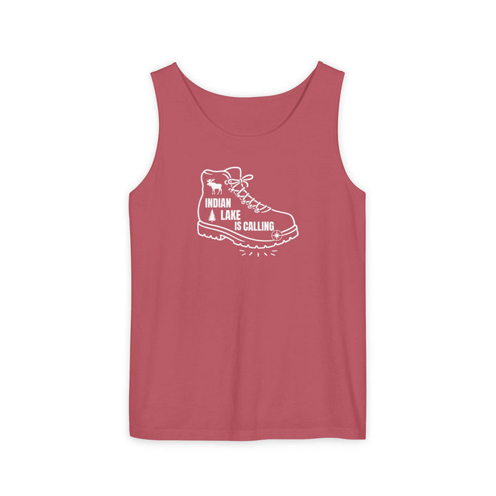 Indian Lake is Calling Unisex Tank
